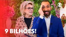 NOVE BILHÕES! Gil do Vigor descobriu prêmio maior que a Mega-sena! | Mais Você | TV Globo