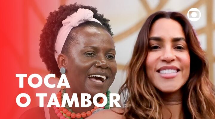 Lucy Alves agradece a Carla Coreira pelo apoio com a personagem Brisa | Encontro Com Patrícia Poeta