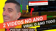 Esqueça POSTAR TODO DIA! Crescer Canal no YOUTUBE postando POUCOS VIDEOS. e VIRALIZAR MUITO