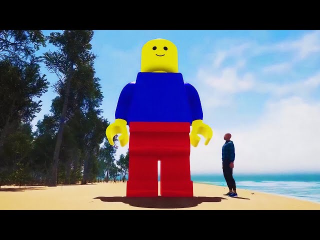 Boneco Gigante de Lego: as Coisas Mais Malucas Encontradas em Praias