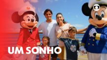 Felipe Simas e família visitam cruzeiro da Disney no Dia Das Crianças! | Mais Você | TV Globo