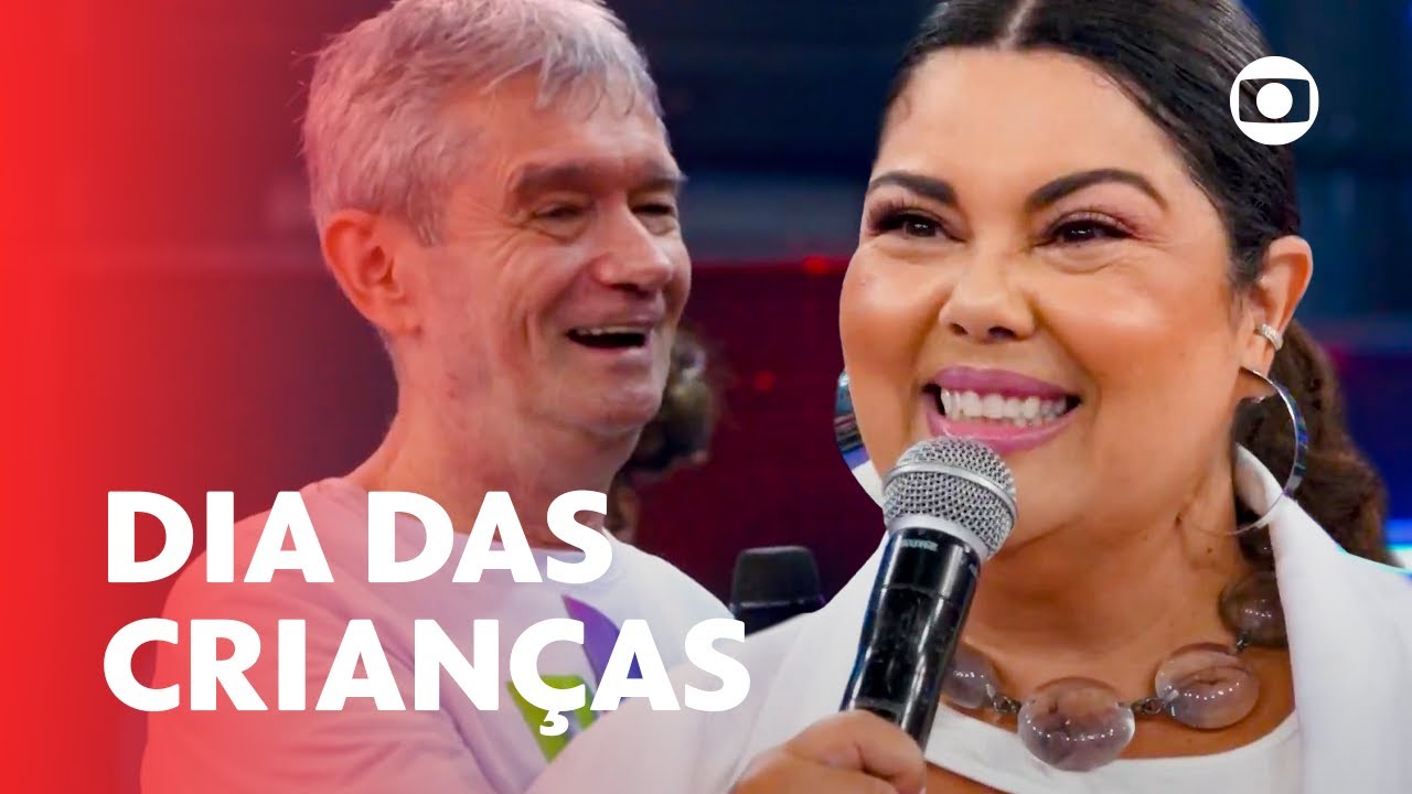 Fabiana Karla relembra a infância e Serginho se emociona ao cantar com o filho! | Altas Horas