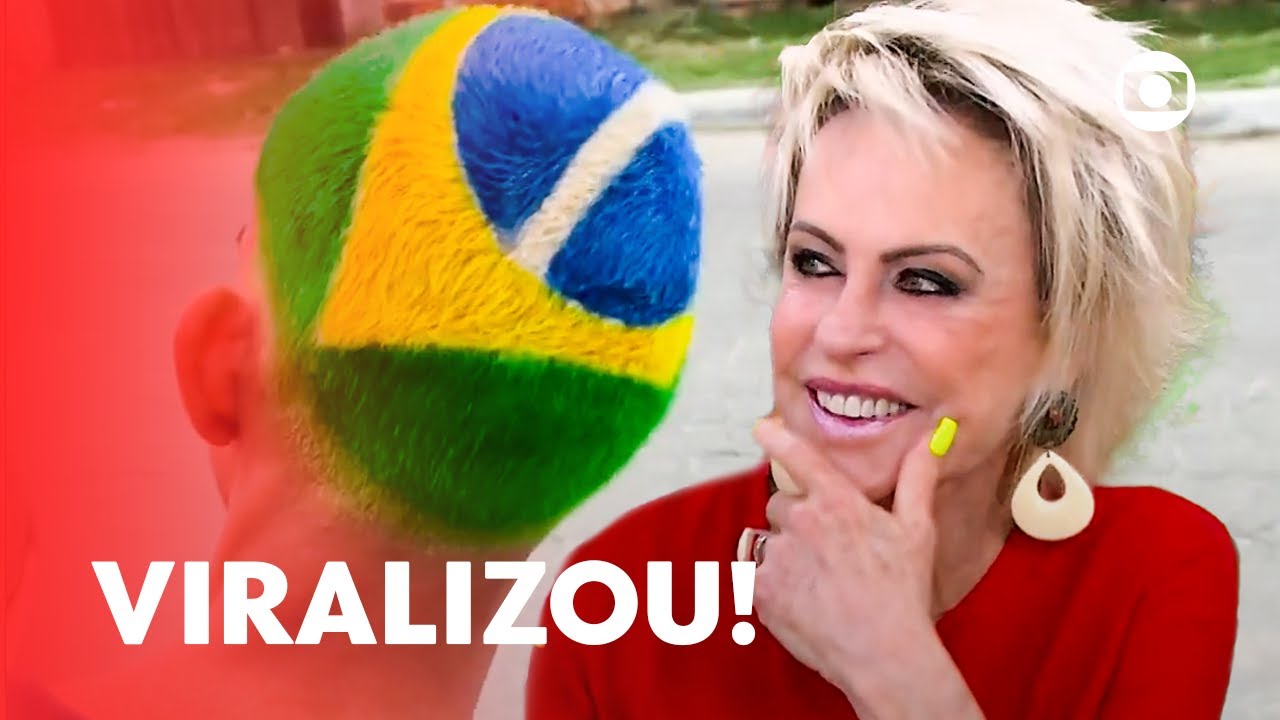 Bandeira do Brasil na cabeça? Ana Maria comenta os virais da Copa do Mundo! | Mais Você | TV Globo