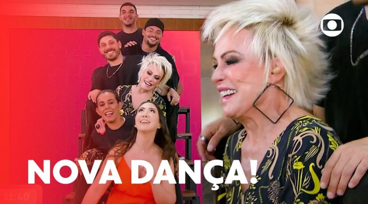Viralizou! ? Ana Maria Braga dança coreografia que explodiu nas redes! | Mais Você | TV Globo