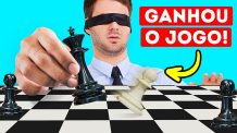 De Possibilidades de Ser Banido a Jogar de Olhos Vendados: Fatos Raros Sobre o Xadrez