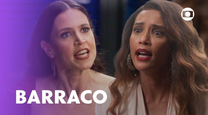 Clarice e Regina trocam acusações e armam um barraco | Cara E Coragem | TV Globo