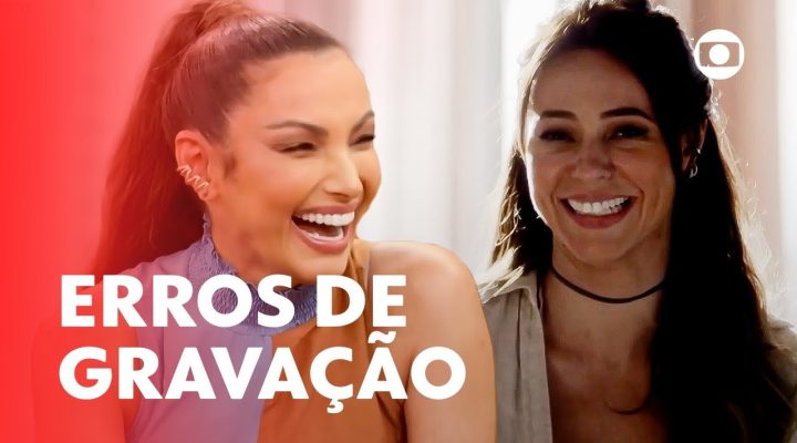 Paolla Oliveira, Taís Araujo e os erros de gravação de Cara e Coragem | Encontro Com Patrícia Poeta