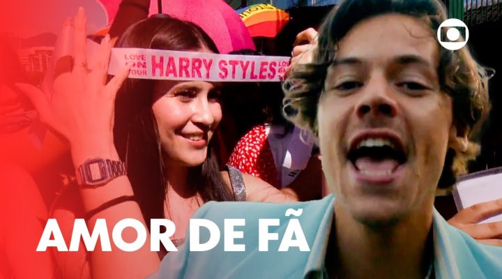 Harry Styles no Brasil: fãs cometem loucuras pelo ídolo! | Fantástico | TV Globo