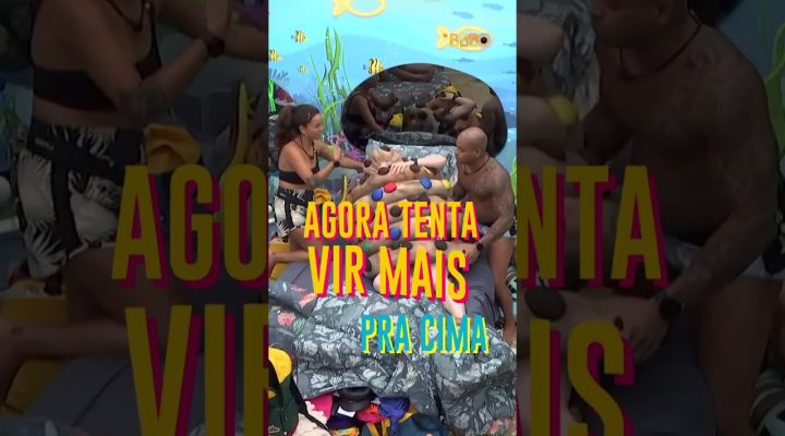 CEZAR TENTA COLOCAR MARÍLIA NA CAMA E SE ATRAPALHA TODO ? | BIG BROTHER BRASIL 23 #shorts