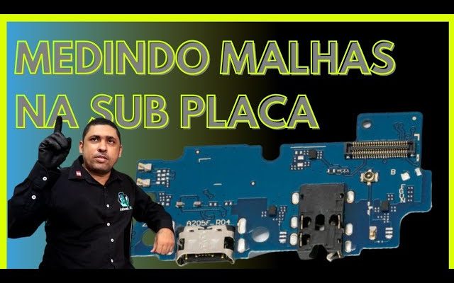 COMO INDENTIFICAR MALHAS DE TEMPERATURA, SENSOR HALL E MICROFONE NA PLACA E SUB PLACA