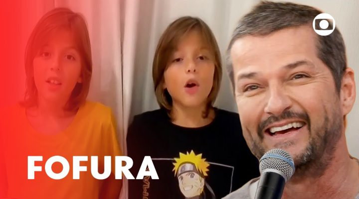 Marcelo Serrado recebe recado dos filhos e fala de Cara e Coragem | Encontro Com Patrícia Poeta