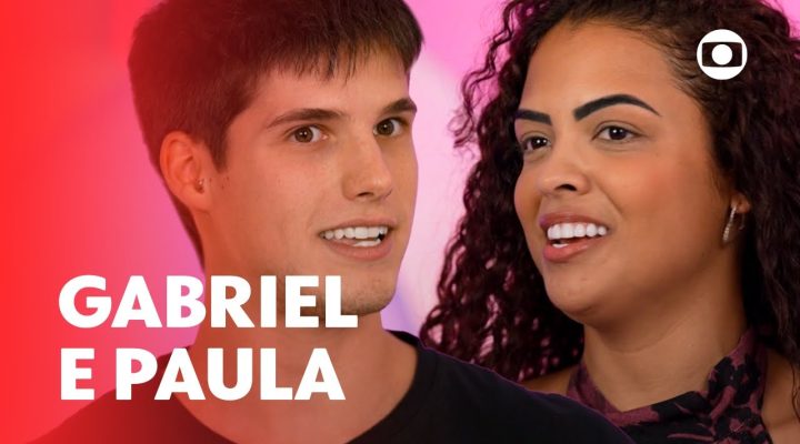 BBB23: Gabriel e Paula são do grupo pipoca e estão confirmados! | Big Brother Brasil 23 | TV Globo