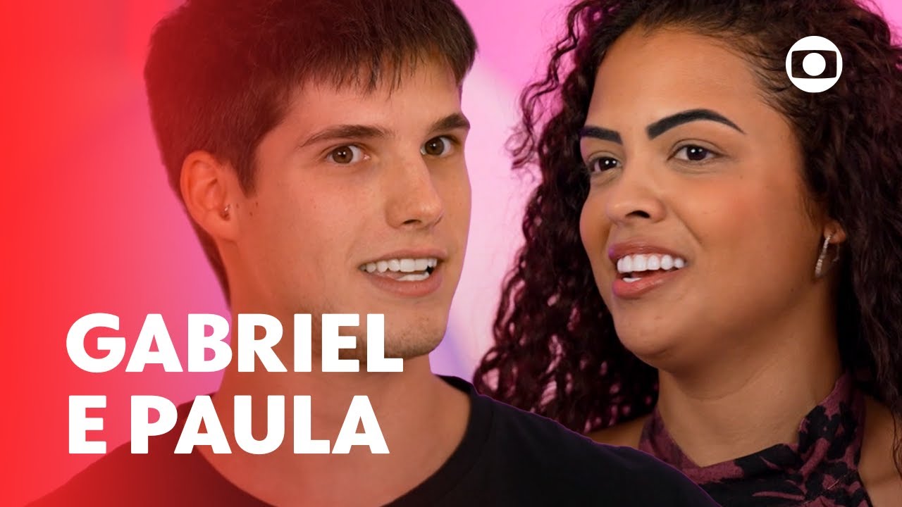 BBB23: Gabriel e Paula são do grupo pipoca e estão confirmados! | Big Brother Brasil 23 | TV Globo