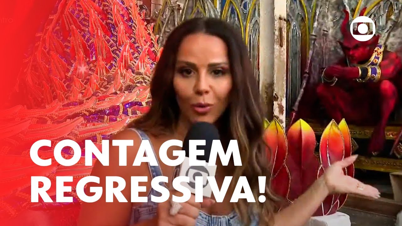 Viviane Araújo visita barracão do Salgueiro e revela spoiler! | Encontro Com Patrícia Poeta