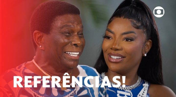 Ludmilla comenta estreia no Carnaval ao lado de Neguinho da Beija-flor! | Fantástico | TV Globo