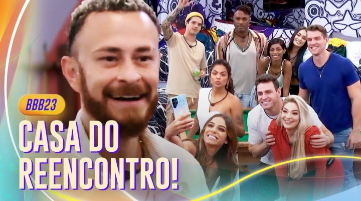 BROTHERS ELIMINADOS ENTRAM NA CASA DO REENCONTRO E RECEBEM FRED! | BBB 23