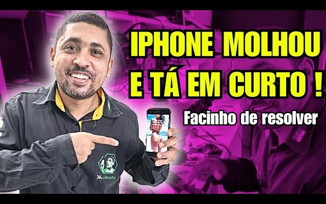 COMO CONSERTAR CELULAR MOLHADO E EM CURTO!