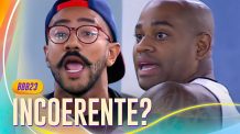 RICARDO CONFRONTA CEZAR POR TROCAR INFORMAÇÕES COM O OUTRO GRUPO E OS DOIS BRIGAM FEIO! ?| BBB 23