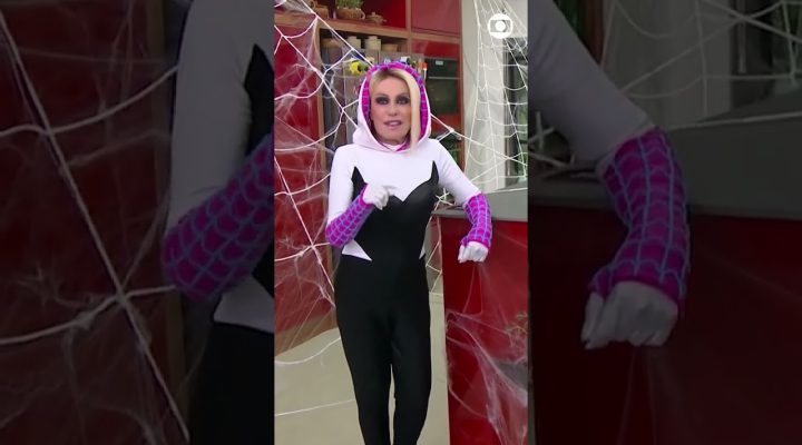 Ana Maria e Louro Mane em clima de “Homem-Aranha no Aranhaverso” ? ?  | TV Globo #shorts