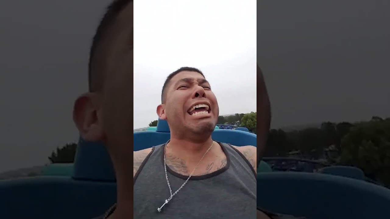 This is the screaming face of conquering your fears ? ?