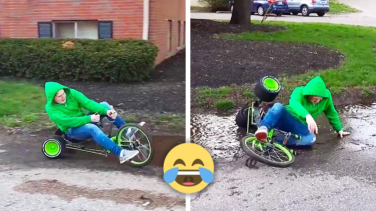 Wheelie Bad Ideas! Hilarious Bike, Car and Sports Fails