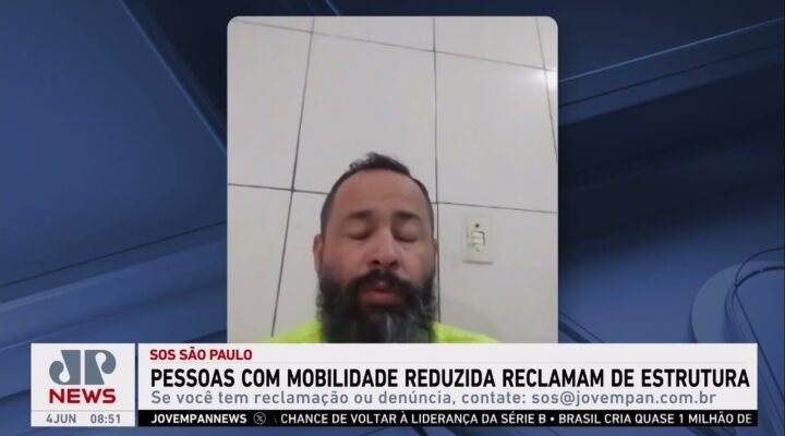 Pessoas com mobilidade reduzida reclamam de estrutura da cidade | SOS São Paulo