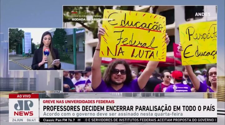 Professores das universidades federais encerram paralisação em todo Brasil