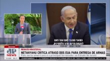 Netanyahu critica atraso dos EUA para entrega de armas