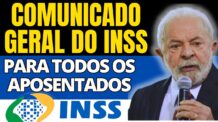 INSS emite COMUNICADO GERAL para aposentados e pensionistas; TODOS serão CONVOCADOS