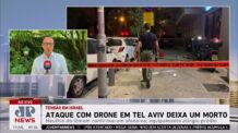 Ataque com drone deixa um morto em Tel Aviv, Israel