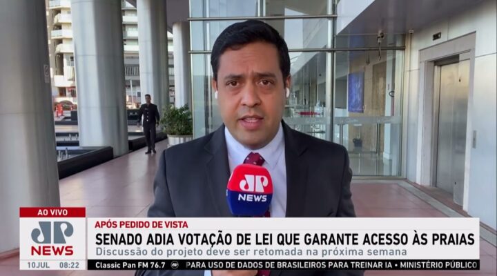 Senado adia votação de lei que garante acesso às praias