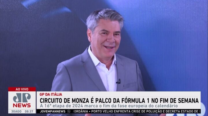 GP da Itália é palco da Fórmula 1 neste fim de semana; Alex Ruffo analisa