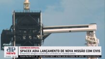 SpaceX adia lançamento da missão que prevê primeira caminhada de civis no espaço