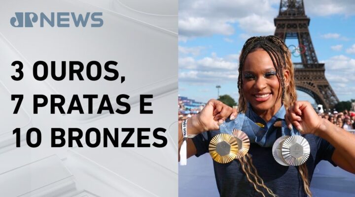 Brasil encerra participação nas Olimpíadas de Paris com 20 medalhas