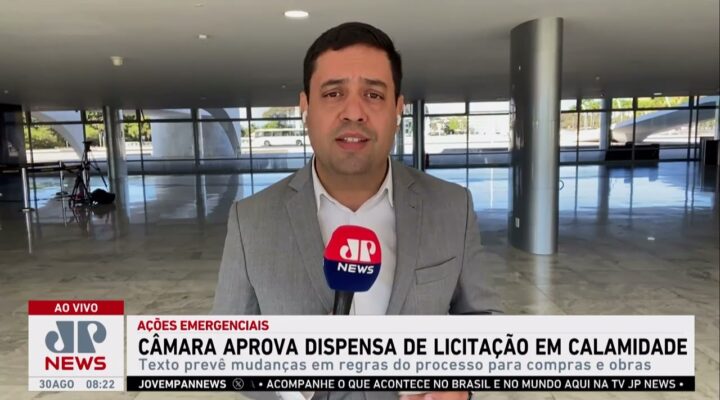 Câmara aprova dispensa de licitação em calamidade pública