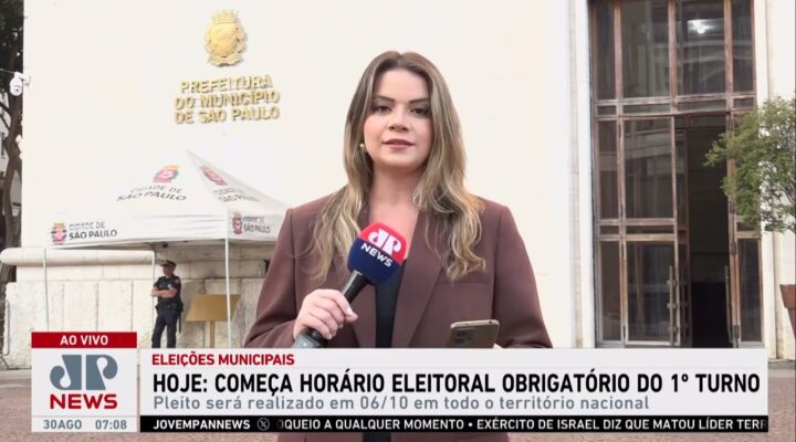 Eleições 2024: Começa horário eleitoral obrigatório do 1º turno