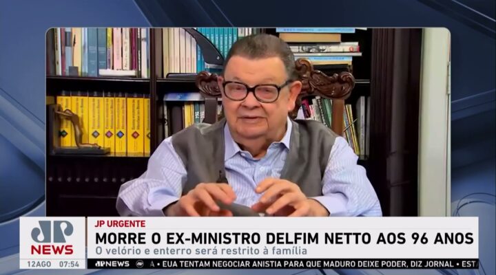 URGENTE: Morre ex-ministro da Fazenda Delfim Netto