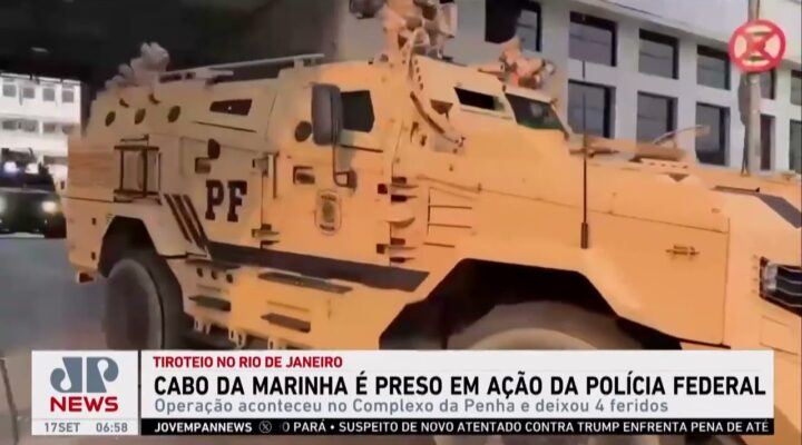 Militar da Marinha é preso pela PF suspeito de operar drones para o Comando Vermelho