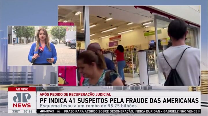 PF indica 41 suspeitos pela fraude das Americanas