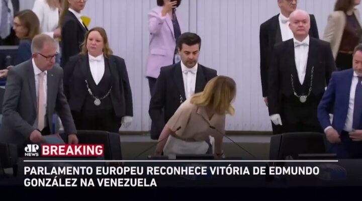 Parlamento Europeu reconhece vitória de Edmundo González na Venezuela | BREAKING NEWS