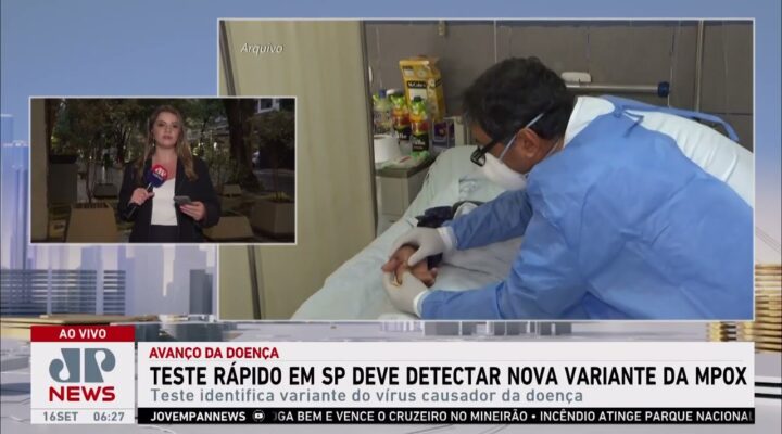 Teste rápido em SP deve detectar nova variante da Mpox