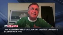 Bolsonaro diz que é candidato da direita em 2026 | BREAKING NEWS