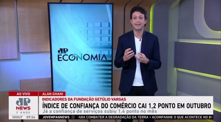 Índice de Confiança do Comércio cai 1,2 ponto em outubro; Alan Ghani analisa