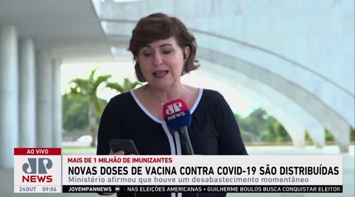 Novas doses de vacina contra Covid-19 são distribuídas