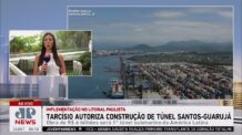 Tarcísio de Freitas sanciona construção de túnel Santos-Guarujá