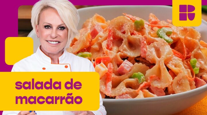 Salada de macarrão com maionese PERFEITA PRO VERÃO ☀️ | Mais Você | Receitas