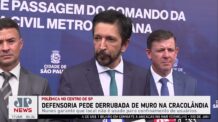 Nunes critica pedido da Defensoria para retirada de muro na Cracolândia