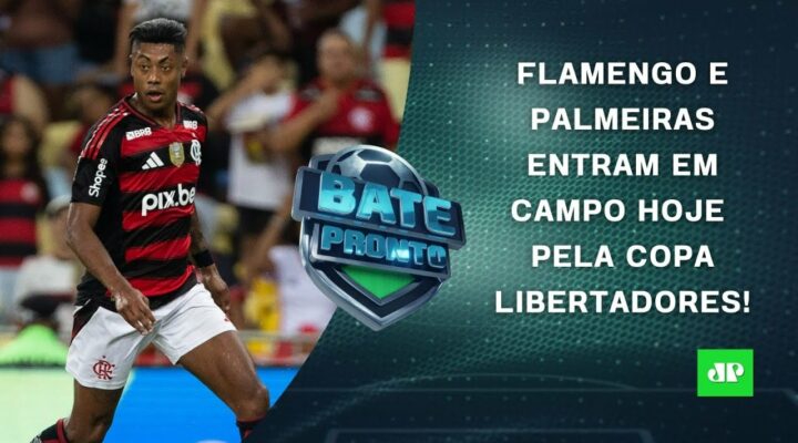 Flamengo e Palmeiras JOGAM HOJE na Libertadores; Real é ATROPELADO; Corinthians EMPATA | BATE-PRONTO