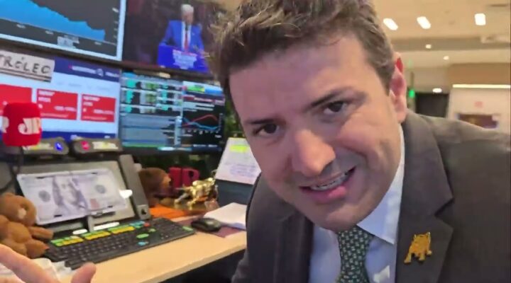 Mercados olham tarifas de Trump, Jolts e balanços | MINUTO TOURO DE OURO – 29/04/25