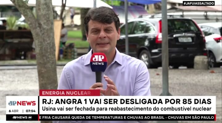 Angra 1 será desligada por 85 dias